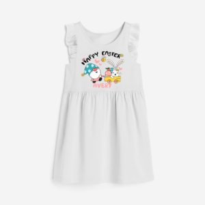 Happy Easter - Personalized Easter Frock for Girls